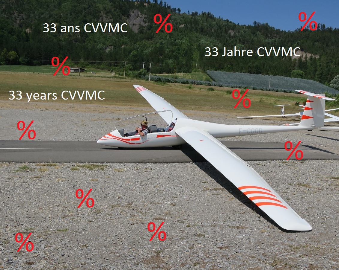 L'an 2019: 33 ans CVVMC...our club is 33 years old...33 Jahre CVVMC: ein Grund zum Feiern!