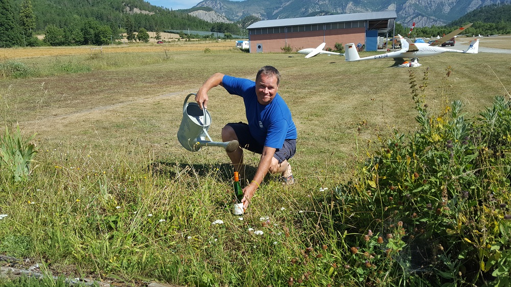 25-07-2020: Encore un vol de 1000 km. Félicitations, Christian!