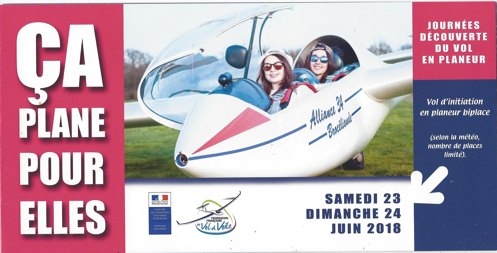 Ca plane pour elles / Gliding for girls